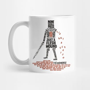 Tis But Some Text Mug